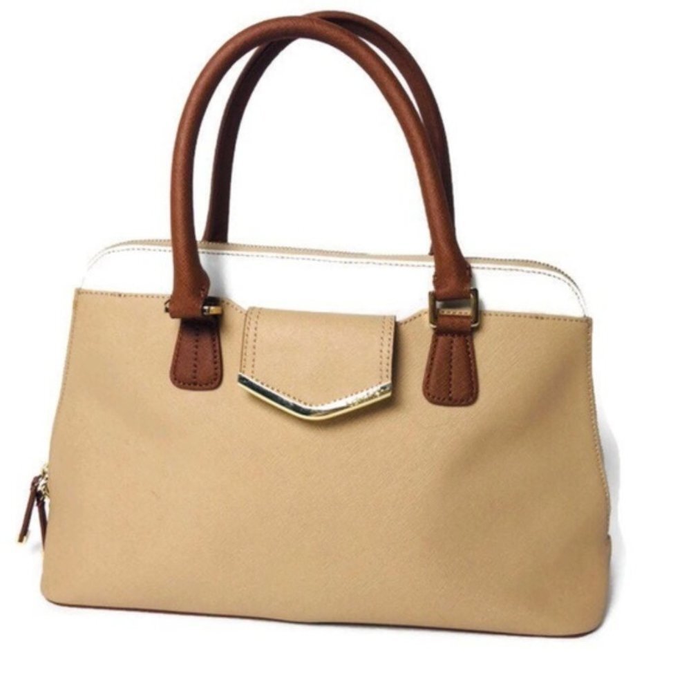 COPY - CALVIN KLEIN Steffiano Leather Satchel Elegant Bag